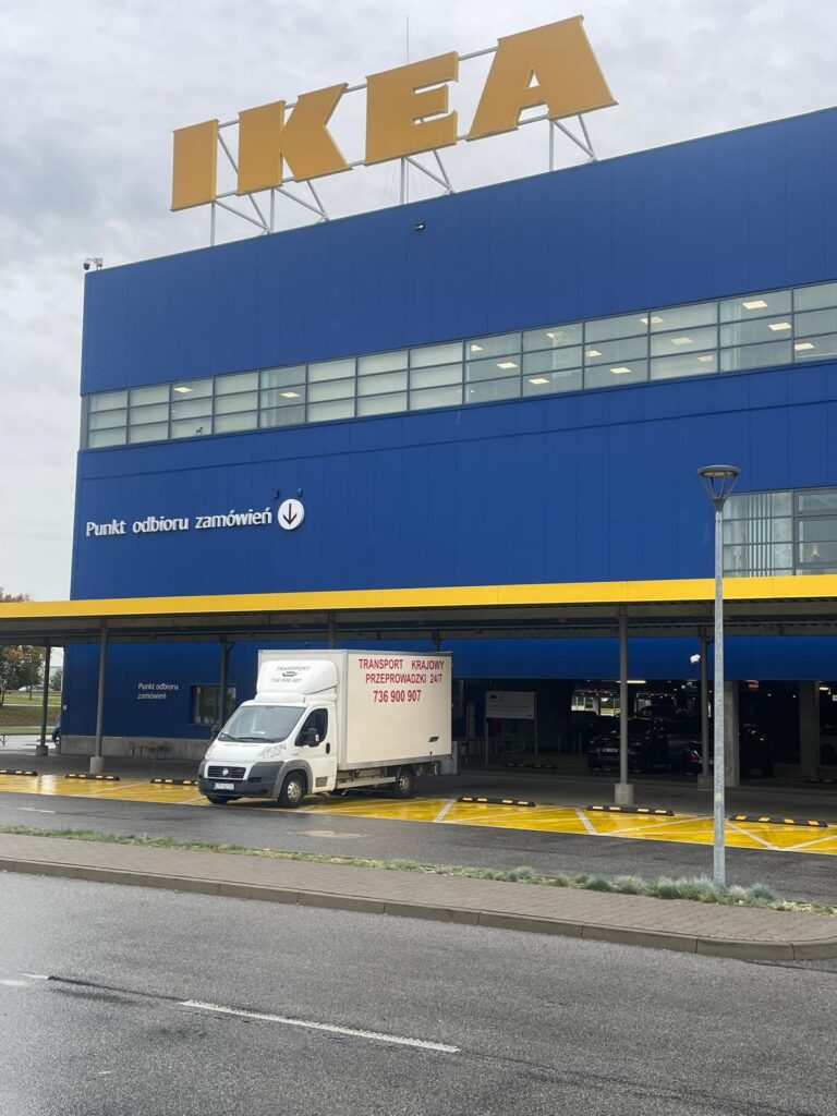 transport mebli z Ikea